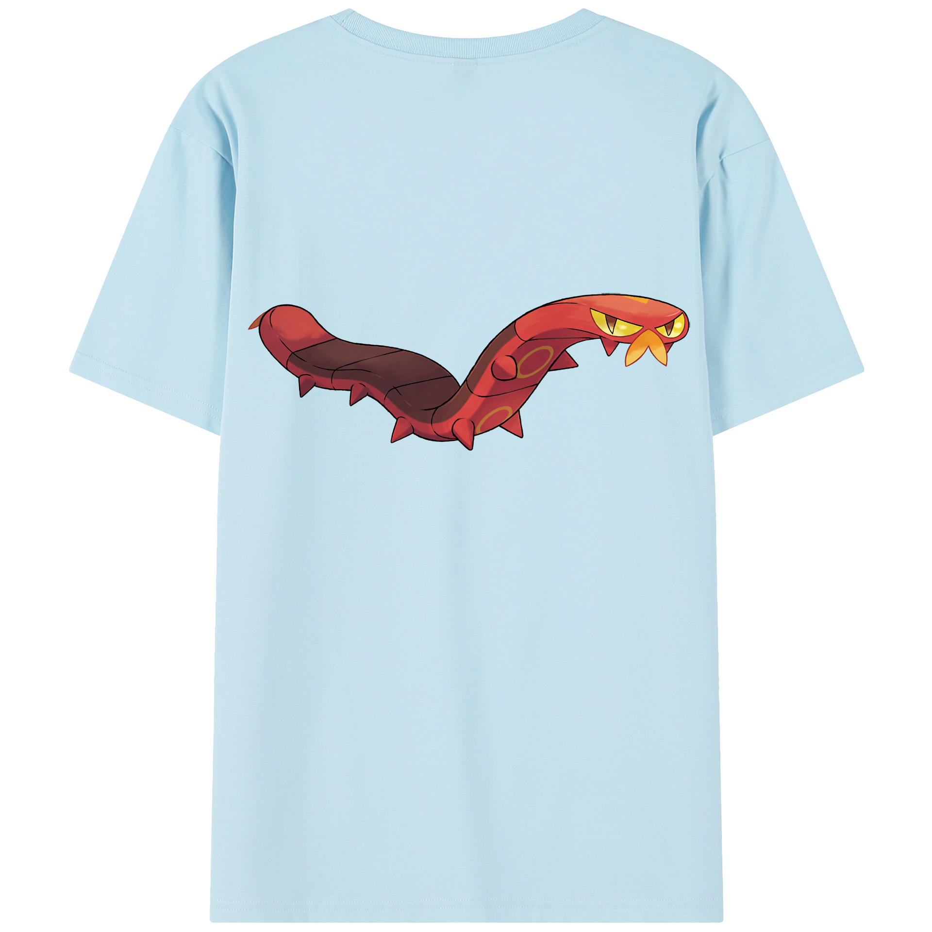 （画像用） ポケットモンスター Pokémon 綿100％半袖Tシャツ（背面プリント）